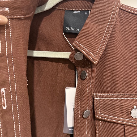C/MEO Collective Chocolate Utility Jacket - Picture 4 of 5
